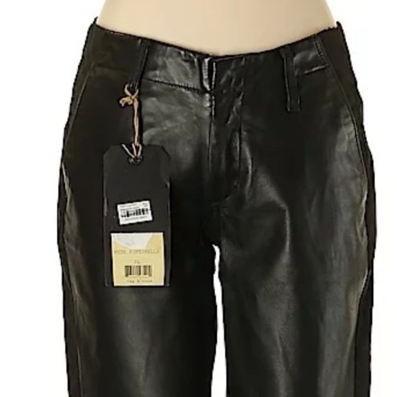 rag & bone Pants - *TODAY SALE* NWT Rag & Bone Leather Jean Pants